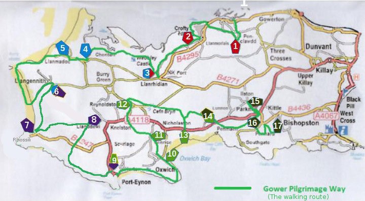Gower Pilgrimage Way Overview Map.jpg